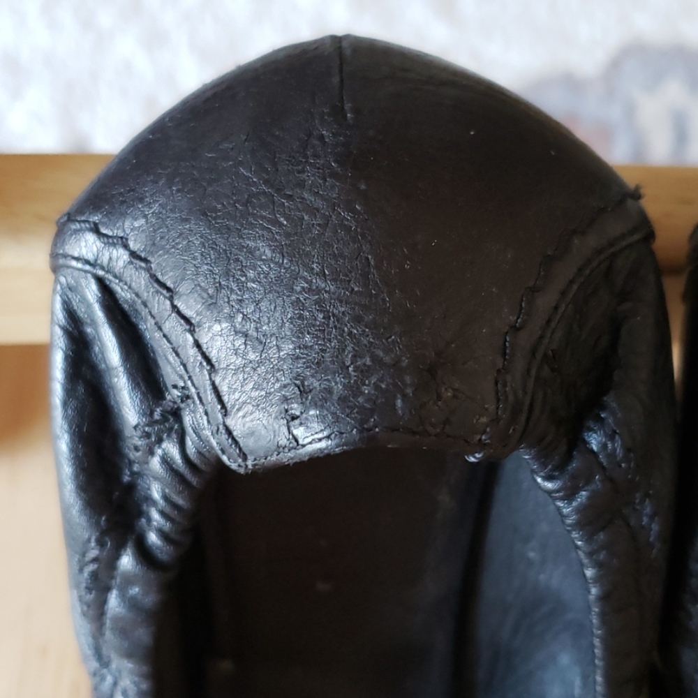 Dior Black Leather Vintage Loafers Size 40 - Picture 6 of 15